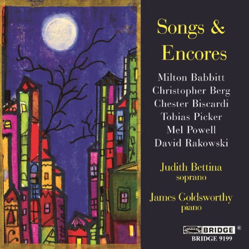 "CD cover with colorful cityscape at night and yellow and white text on dark blue."