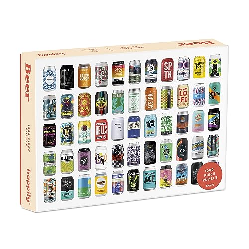 Beer / 1000 Piece Jigsaw Puzzle for Adults from Happily/Great Dad Gift/Beer themed Gift/puzzle 1000 / Gift for beer lovers