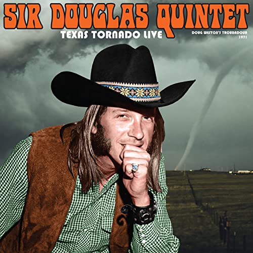 CD cover: Man in cowboy hat against a stormy sky background.