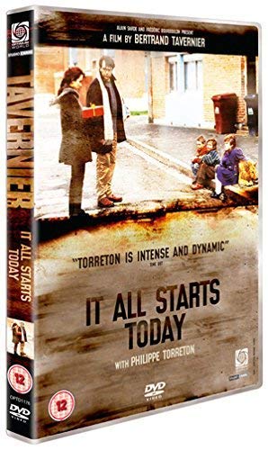 DVD cover for “It All Starts Today” featuring people in a street scene.