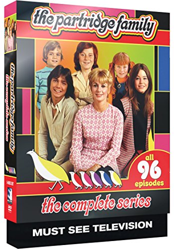 DVD cover for "The Partridge Family" featuring the show's cast.