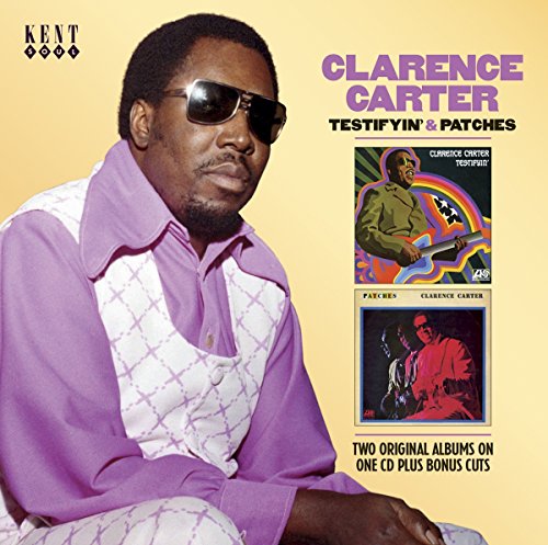 Clarence Carter CD cover featuring the artist in sunglasses and album art.