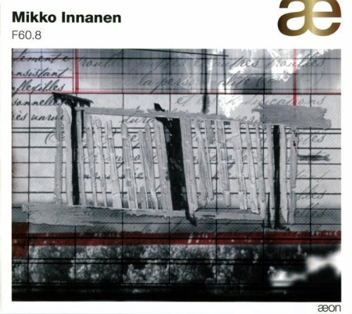 Album cover with abstract black and white image, grid pattern, and red accents.