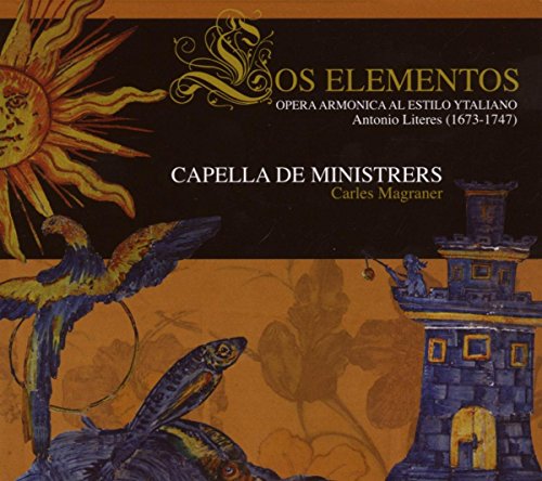 CD cover for "Los Elementos" by Capella De Ministrers, with sun and tower.