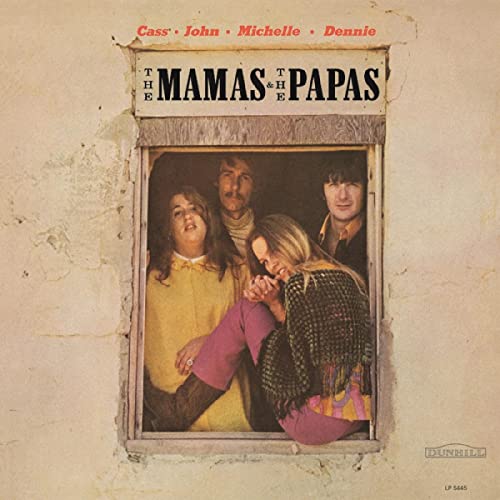 The Mamas & The Papas album cover featuring four people in a window.