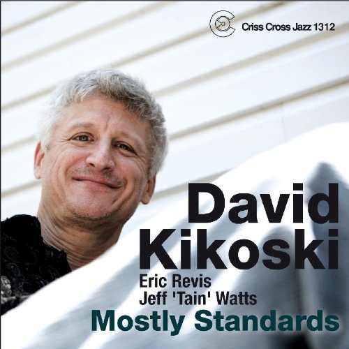 CD cover featuring portrait of jazz pianist Dave Kikoski.
