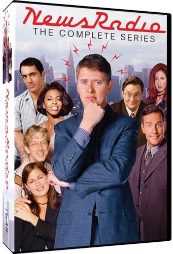 DVDBoutique DVD cover for NewsRadio: The Complete Series featuring the main ensemble cast.