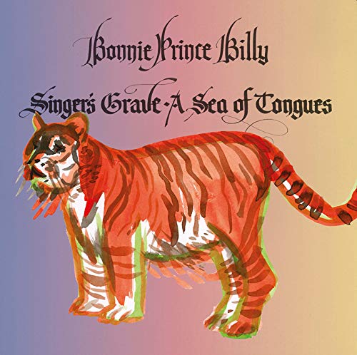 Album cover for Bonnie Prince Billy featuring a painted orange tiger.