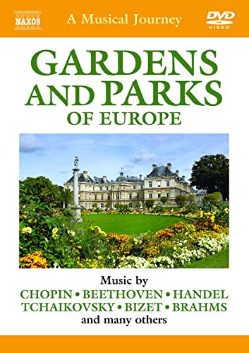 DVD cover featuring a European palace surrounded by colorful gardens.