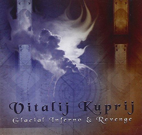"Album cover with dark, cloudy design, metal structures, and artist's name 'Vitalij Kuprij'."