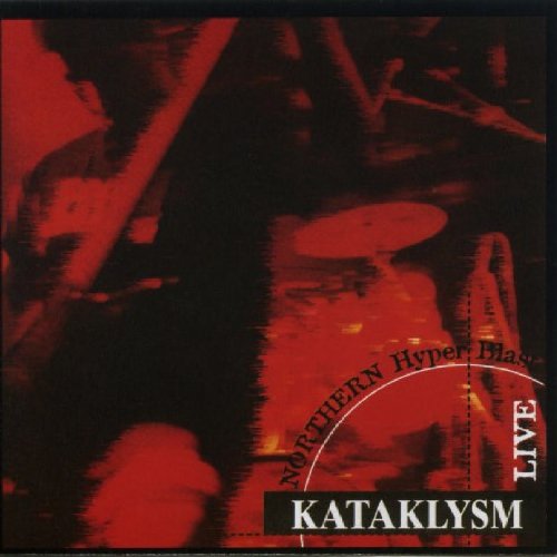 "CD cover with red-tinted image of drummer and 'KATAKLYSM' text at the bottom."