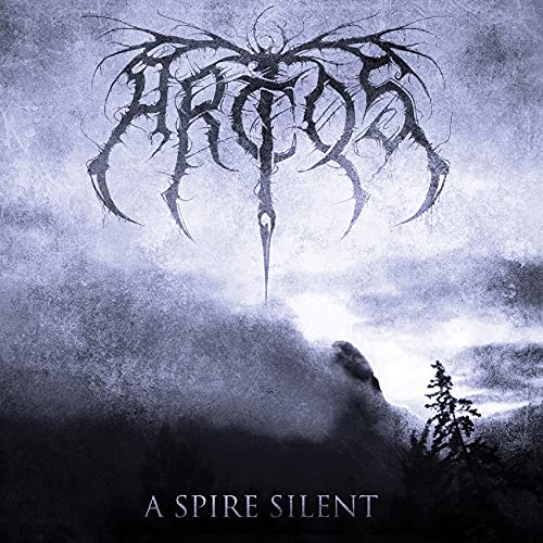 Dark album cover with band logo "Arctos" above a misty landscape.