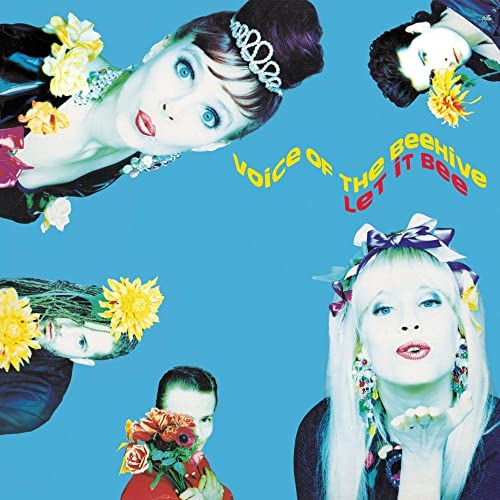 Album cover for Voice of the Beehive’s “Let It Bee” with floral imagery.