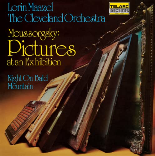 Vinyl record cover featuring stacked, ornate picture frames in brown tones.