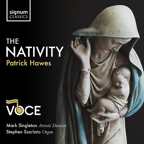 CD cover depicting a classical sculpture of Mary and baby Jesus.