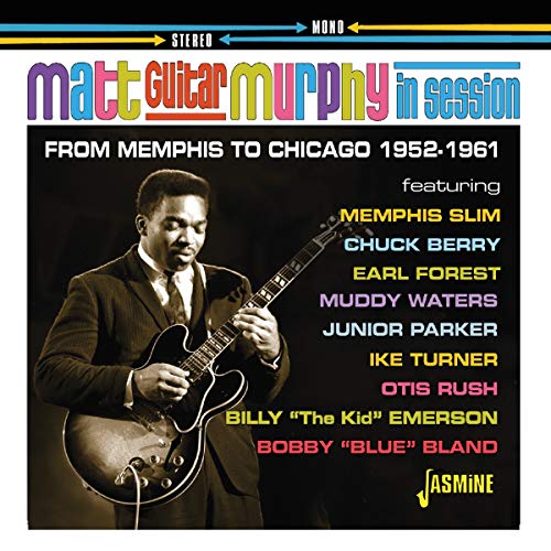 CD cover featuring guitarist Matt Murphy in black and white.