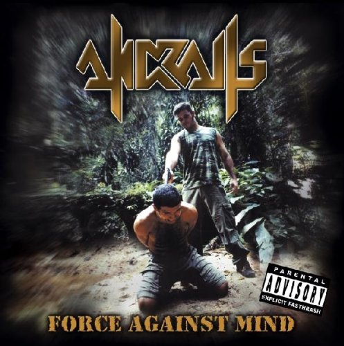 CD cover: two men in a forest, with band name "Andralls" above.