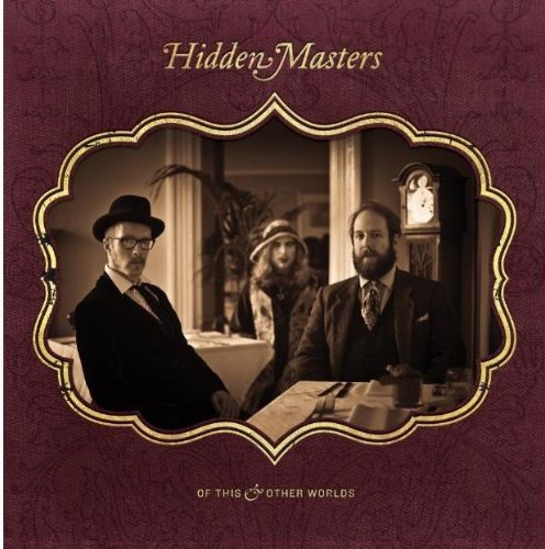 CD cover with a sepia-toned portrait of three people in vintage clothing.