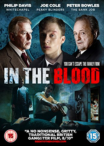 DVD cover for "In The Blood" featuring three men and a safe.