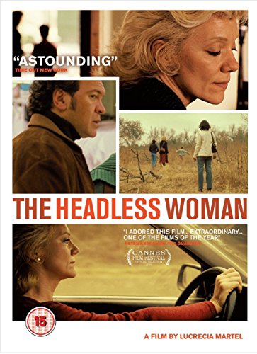 DVD cover for āThe Headless Womanā featuring film stills and text.