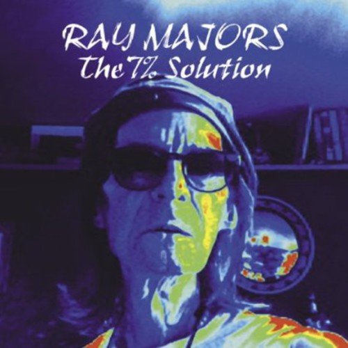 Album cover featuring a man wearing sunglasses and a hat, with thermal imaging effect.