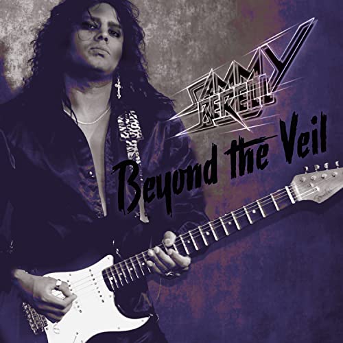 Sammy Hagar album cover, “Beyond The Veil,” featuring a guitarist.