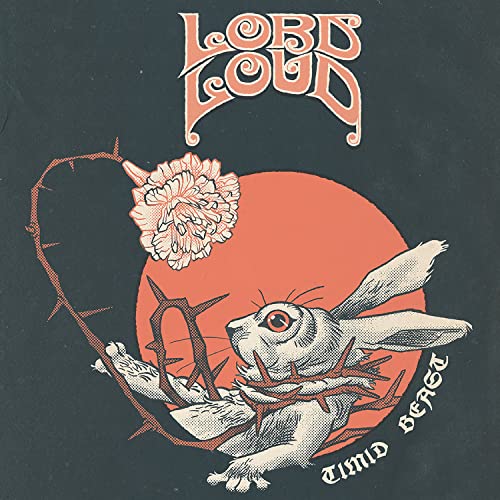 Record cover with a rabbit, flower, thorns, and "Lord Loud" text.