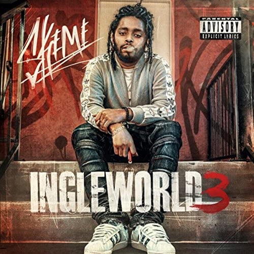 CD cover for Skeme’s “Ingleworld 3” featuring a portrait of the artist.