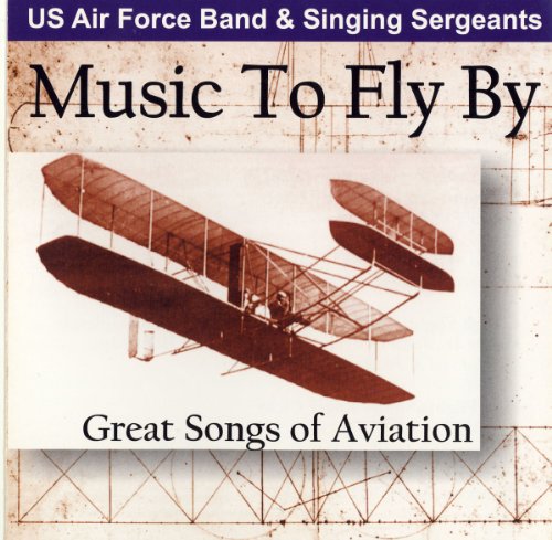 CD cover: “Music To Fly By” with vintage biplane image.
