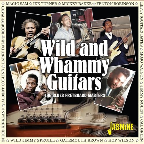 CD cover featuring portraits of blues guitarists playing their instruments.