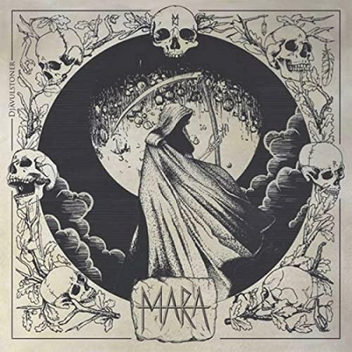 CD cover art: Grim Reaper figure surrounded by skulls and floral designs.