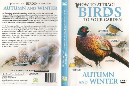 "DVD case cover featuring images of birds and text 'How to Attract Birds to Your Garden'."