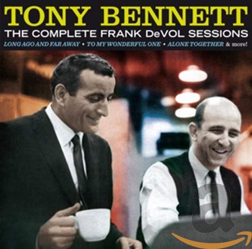 CD cover featuring Tony Bennett and Frank Devol in a vintage portrait.