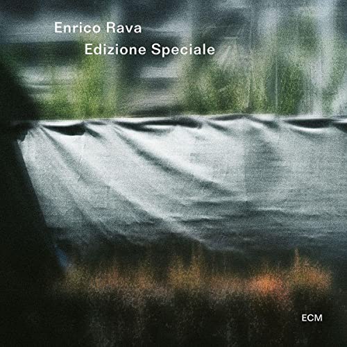 CD cover for Enrico Ravaās āEdizione Specialeā with abstract fabric image.