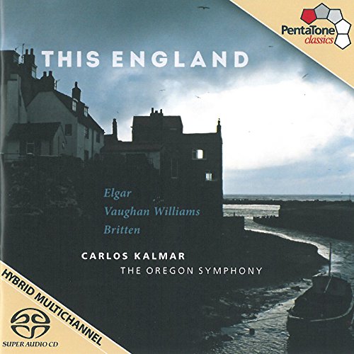 CD cover with a dark-toned English village scene and text "This England".