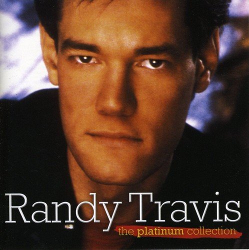 CD case with a photo of Randy Travis on the cover, titled "The Platinum Collection".