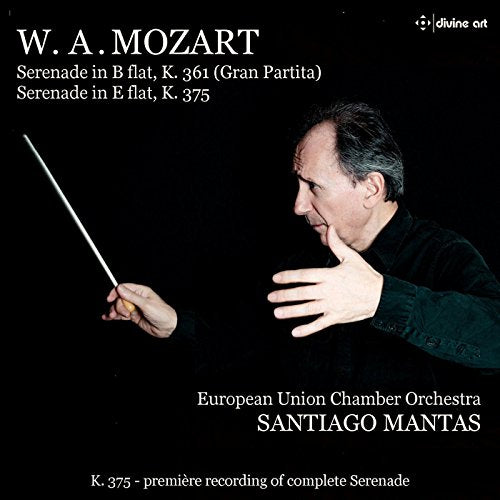 CD cover with a conductor and white text on a black background.
