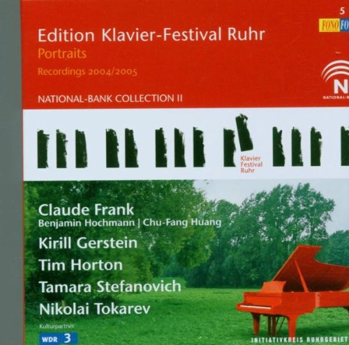 CD cover for "Edition Klavier-Festival Ruhr" featuring piano keys and a landscape.