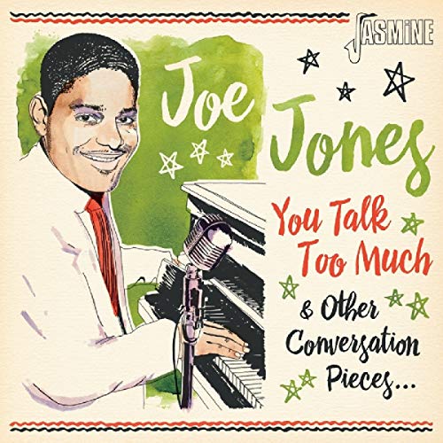 "Album cover featuring a man playing piano, with title text and decorative stars."