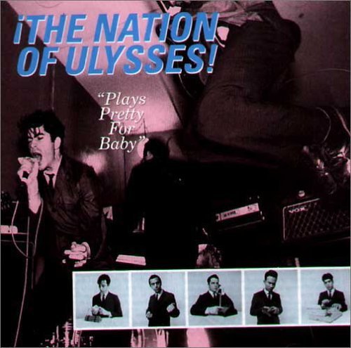 "CD cover with a man singing into a microphone, band members below."