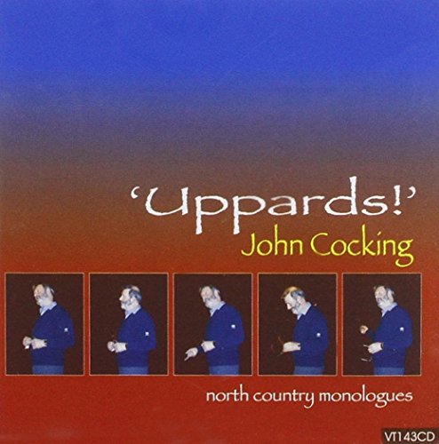 "CD cover with five images of a man in a blue sweater."