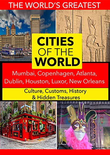 DVD cover featuring images of Mumbai, Egypt, Dublin, and New Orleans.