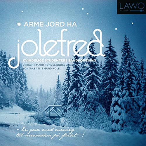 CD cover: Snowy winter landscape with a small cabin and white text.