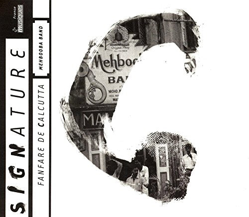 CD cover for Mehbooba Band, featuring a black and white collage image.