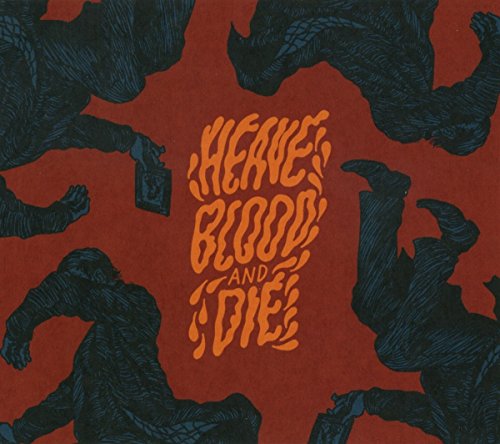 CD cover with illustrated figures falling against a red background.