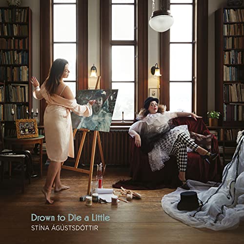 CD cover: woman painting a reclining figure in a vintage room.