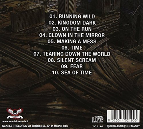 CD cover for Royal Hunt’s “Heart Of The City” featuring a city skyline.