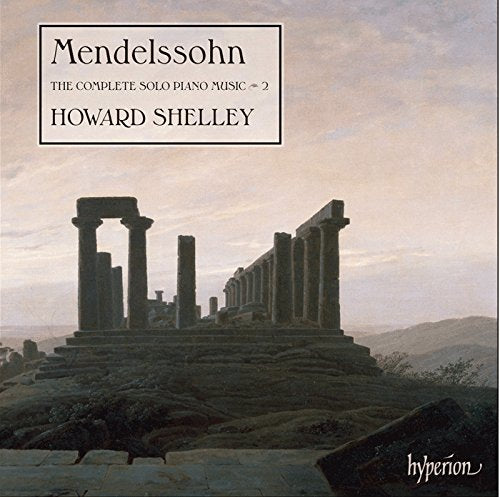 "Album cover with classical painting of ancient ruins and cloudy sky, featuring text overlay."