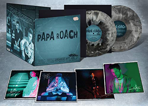Papa Roach vinyl record set with triple gatefold packaging and artwork.