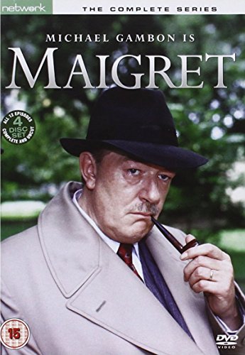 DVD cover featuring a man in a hat and coat, holding a pipe.